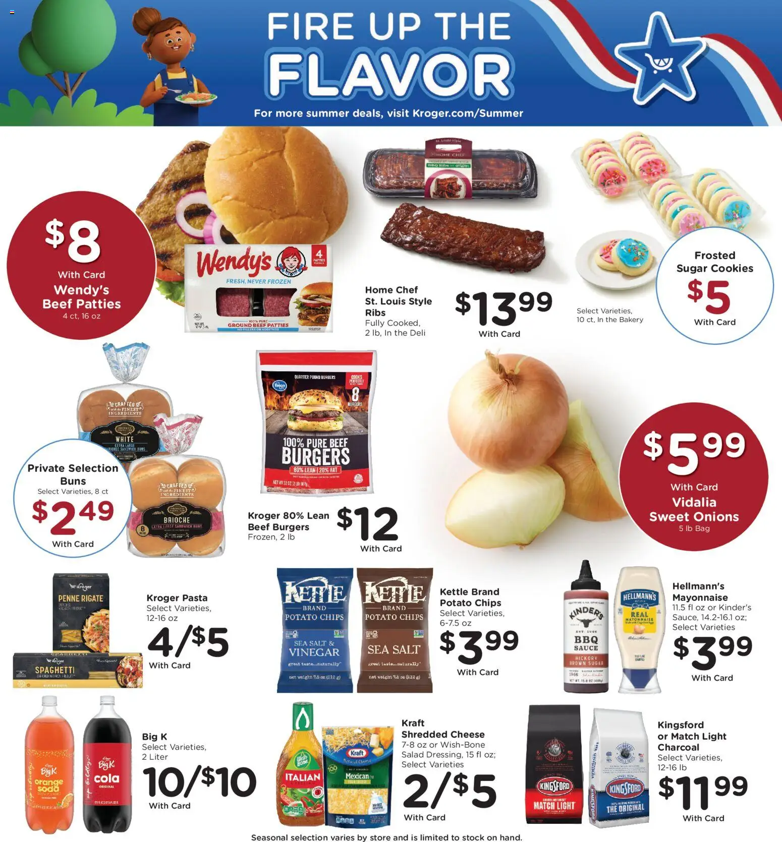 Kroger Weekly Ad - valid from 07/29/2026 | Page: 10 | Products: Cheese, Sauce, Sugar, Weight