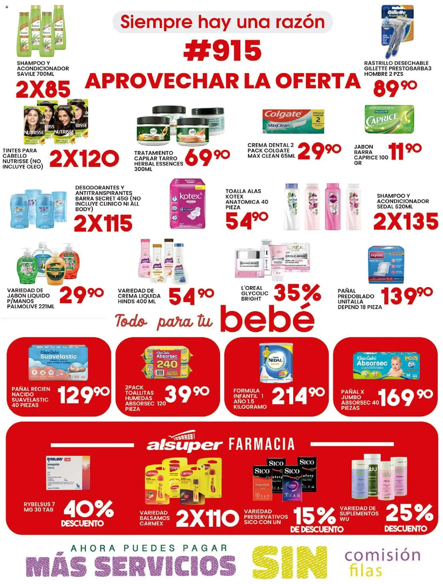 Nuevas ofertas de Alsuper válidas en toda la República Mexicana desde el 06/10/2026. ¡Encuentra las mejores ofertas en Alsuper folleto! | Página: 4