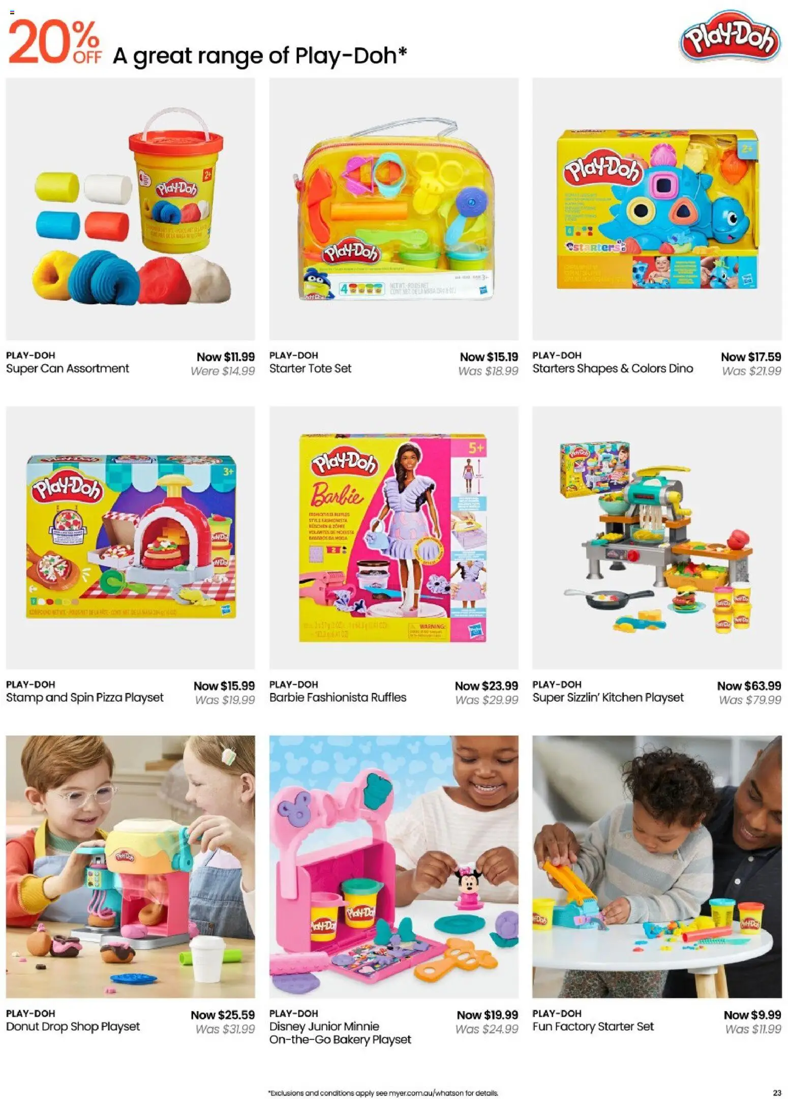 Myer catalogue - valid from 14/09/2026 | Page: 23 | Products: Pizza, Donut, Bakery