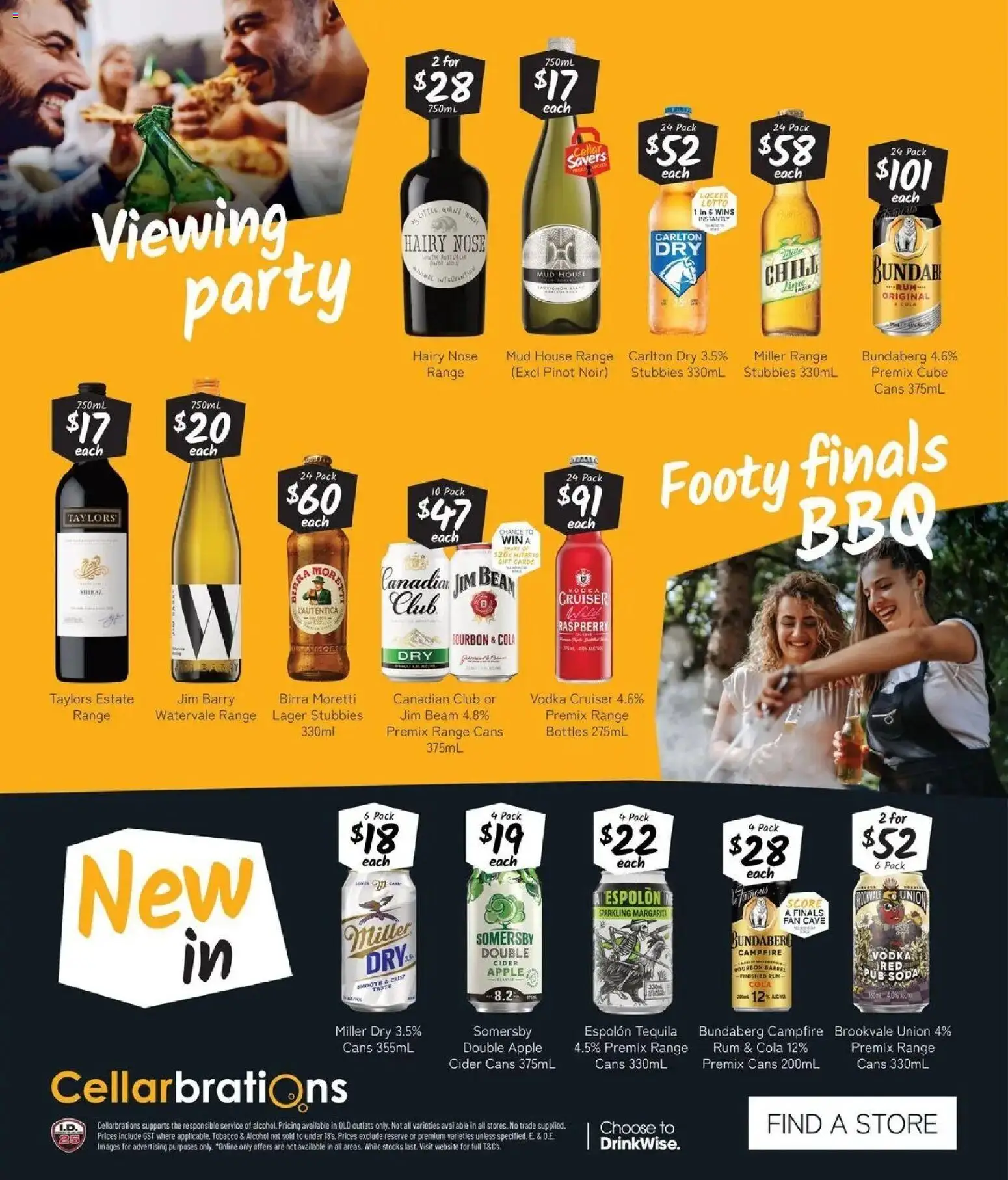 Cellarbrations catalogue Bohle - 21/09/2026 > weekly / monthly specials | Page: 8 | Products: Jim Beam, Bourbon, Vodka, Cider