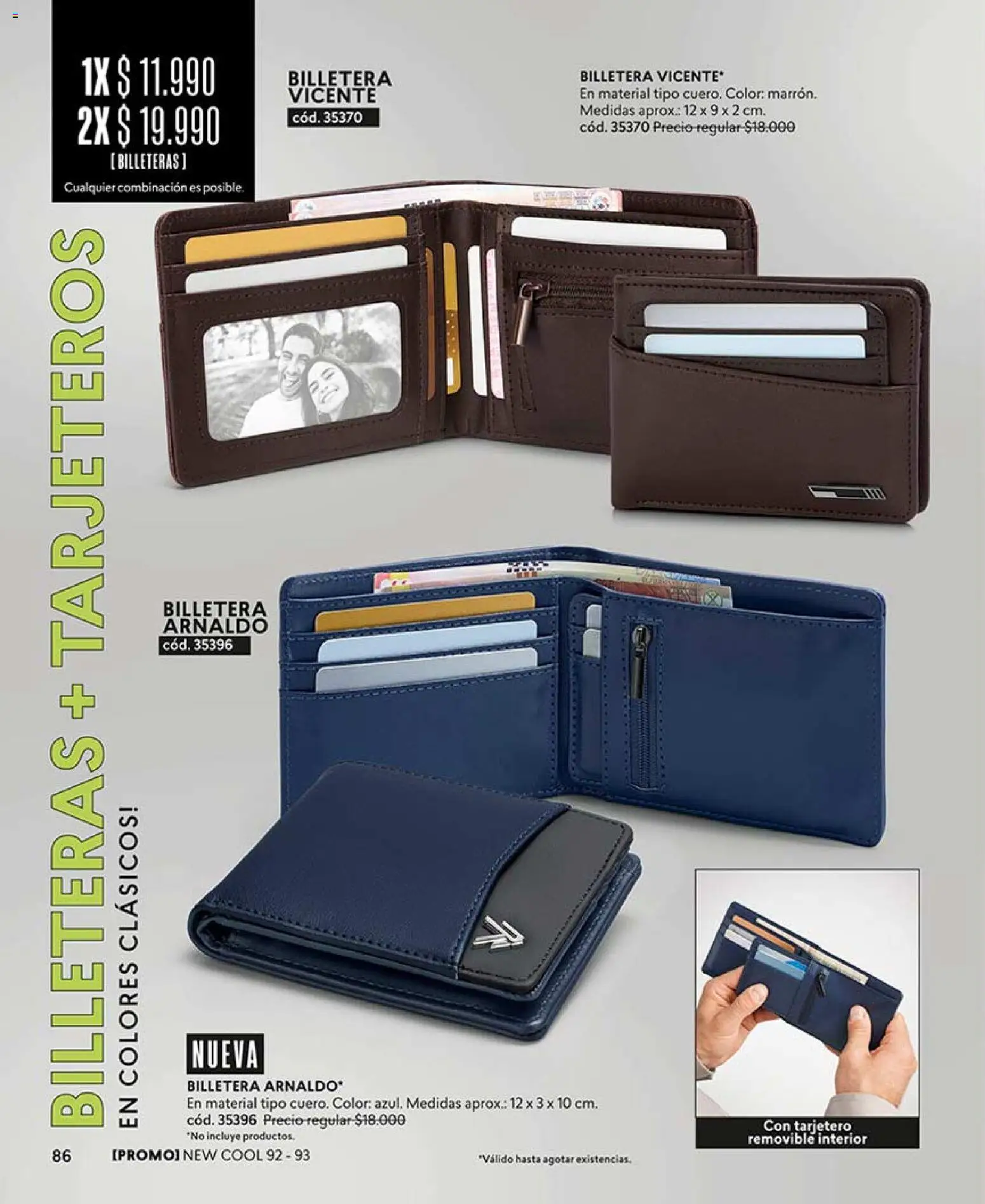 Catálogo CyZone Campaña 9 │ válido desde el 17.05.2026 | Página: 100 | Productos: Billetera
