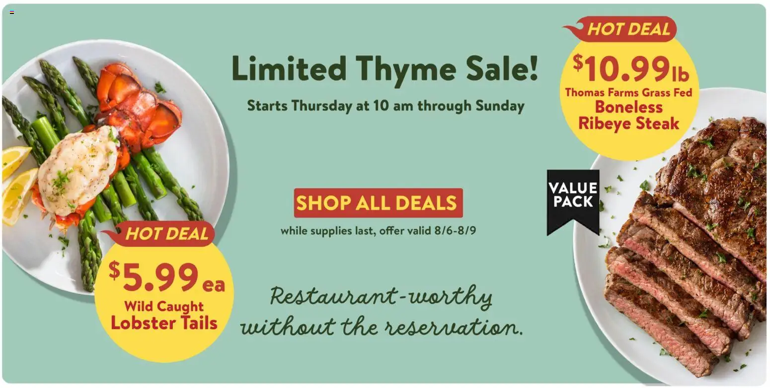 Fresh Thyme Weekly Ad - IL - valid from 08/05/2026 | Page: 1