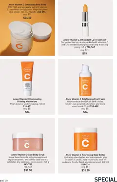 Preview of Avon Brochure Campaign from shop Avon valid from 23.04.2026 | Page: 34 | Products: Pineapple, Cream, Butter, Coffee