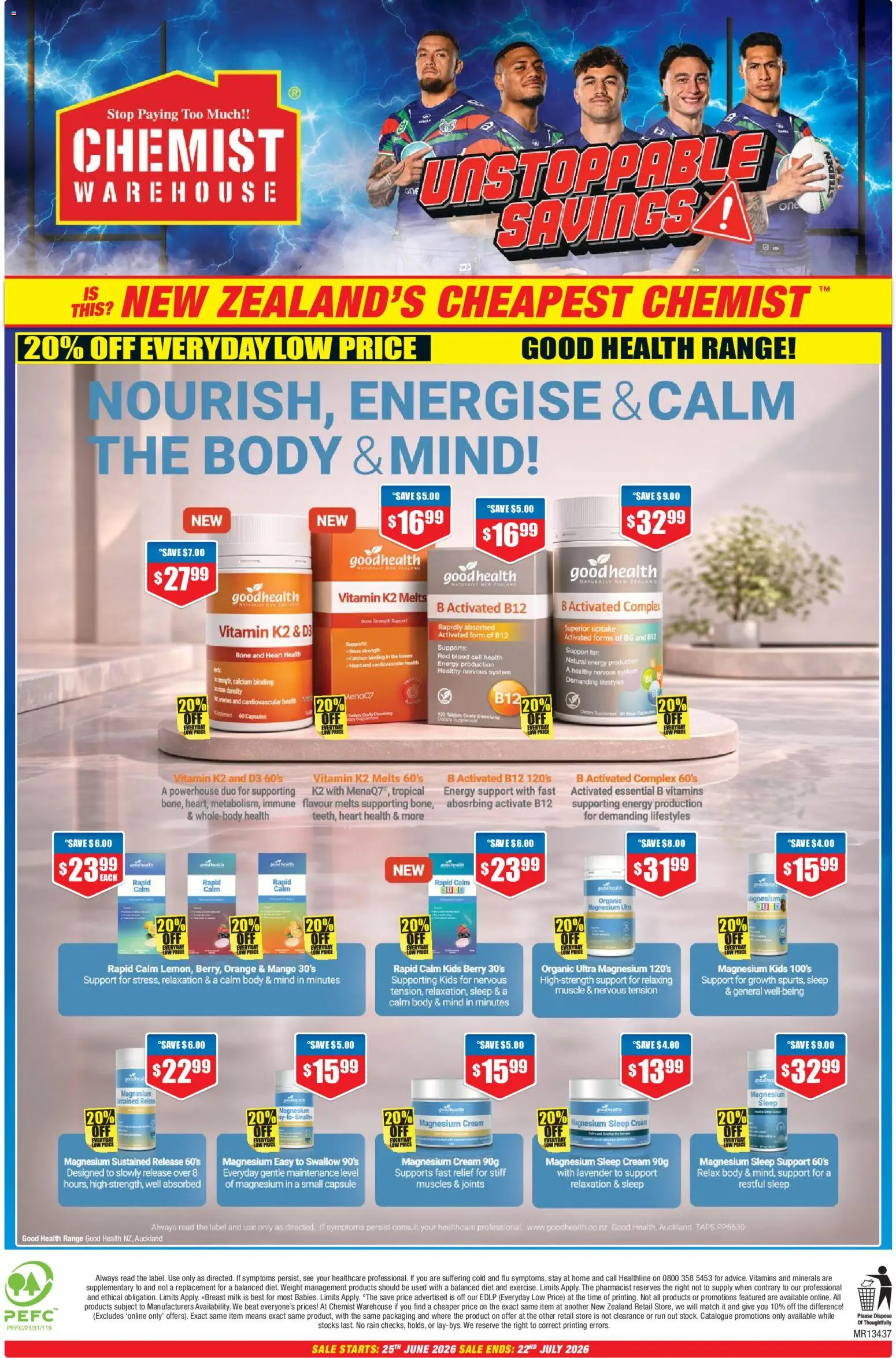 Chemist Warehouse catalogue from 25 Jun 2026 | Page: 40