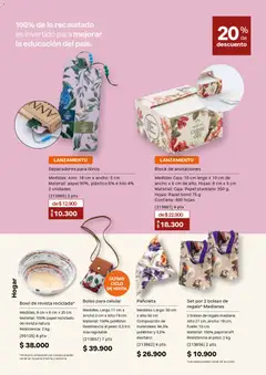 Natura catálogo ciclo 07 -  Vista previa de la revista de la tienda Natura valido desde el 08.04.2026 | Página: 164 | Productos: Bolso, Magdalena, Peso, Caja