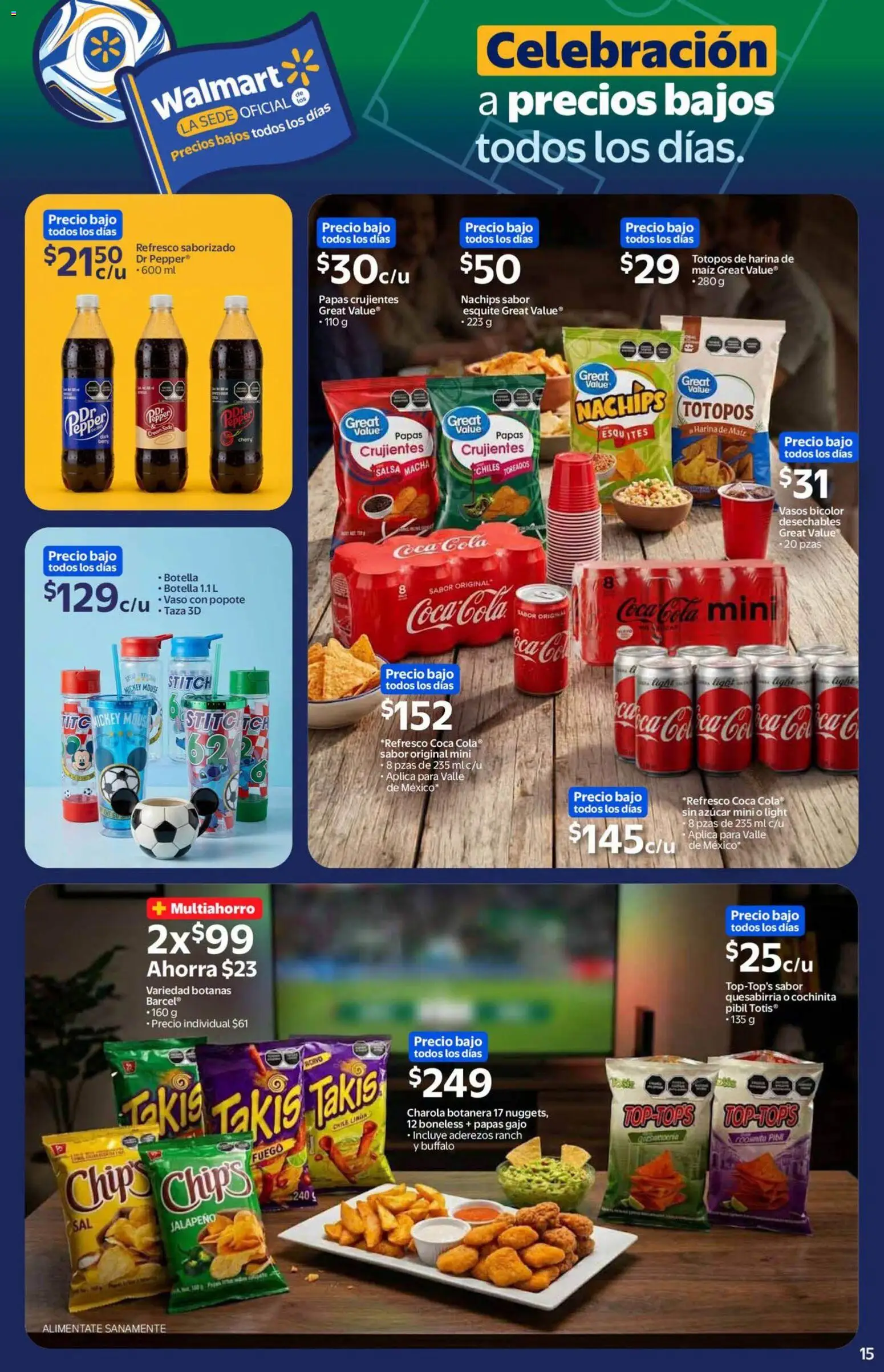Nuevas ofertas de Walmart válidas en toda la República Mexicana desde el 18.06.2026. ¡Encuentra las mejores ofertas en Walmart folleto Ofertas! | Página: 14