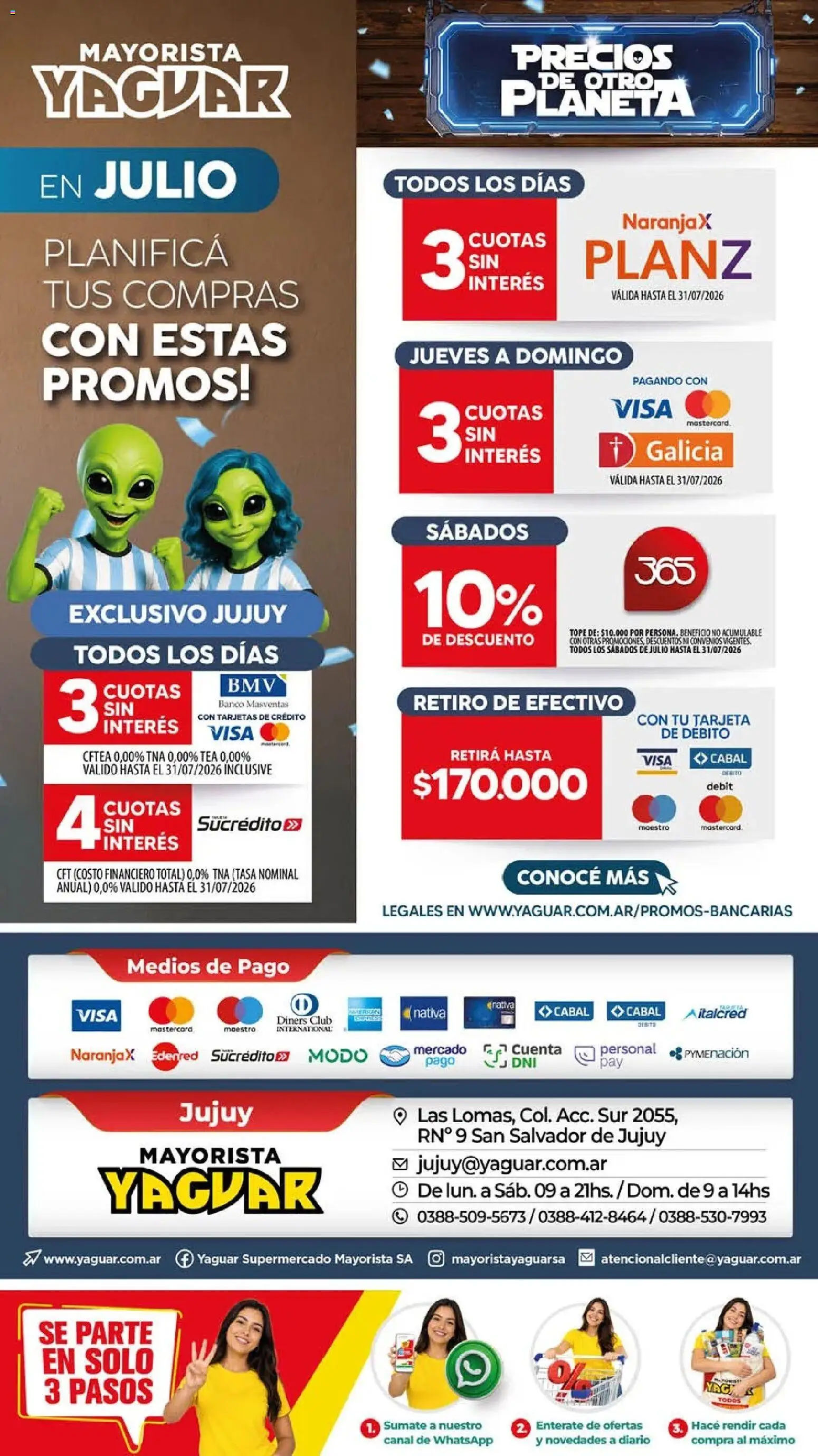 Yaguar - Oferta Semanal Jujuy │ válido desde el 06/07/2026 | Página: 20
