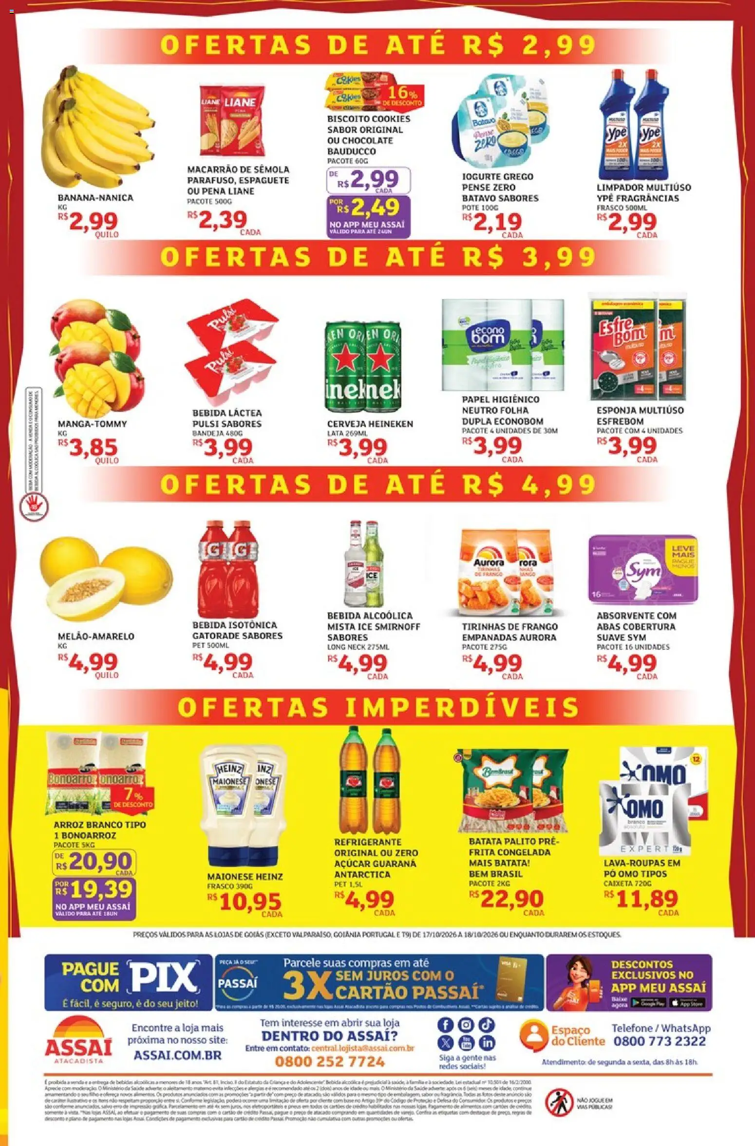 Assaí Atacadista Folheto - válido de 17/10/2026 | Página: 2