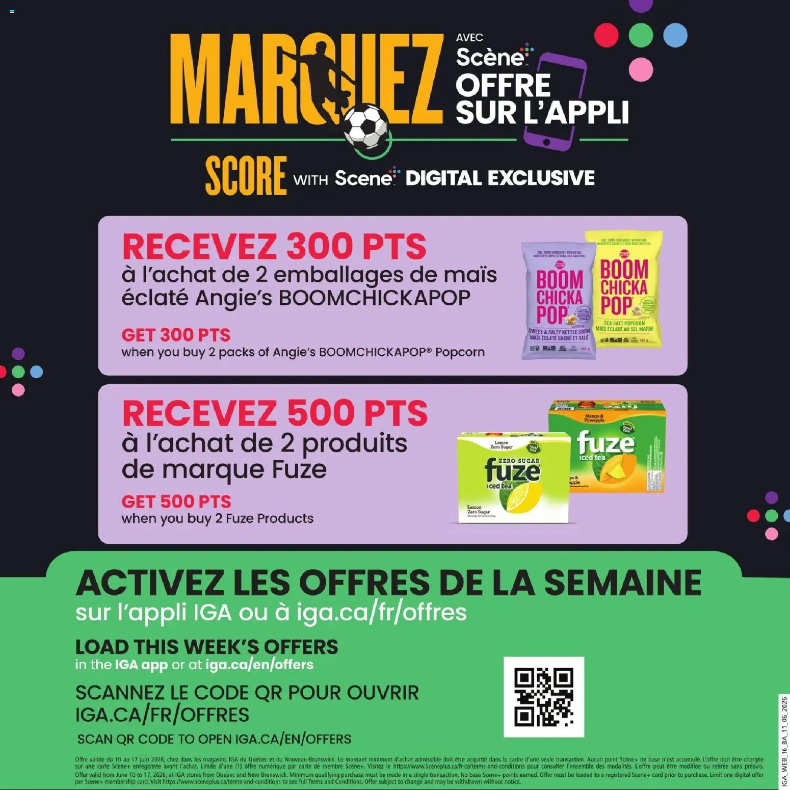 IGA flyer valid from 11.06.2026 | Page: 20 | Products: Tea, Pineapple, Kettle
