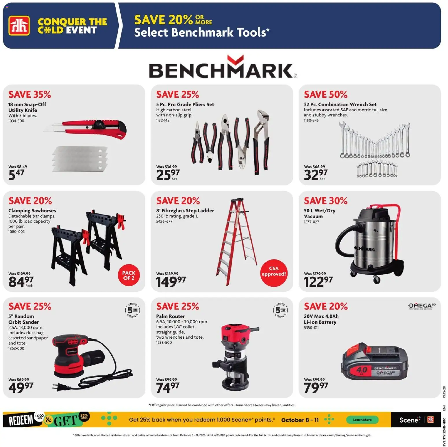Home Hardware flyer valid from Oct 8, 2026 | Page: 12