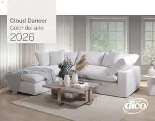 Vista previa de Muebles Dico catálogo Cloud Dancer Color del año 2026, nuevo folleto de la tienda, válido en México a partir del 30/01/2026
