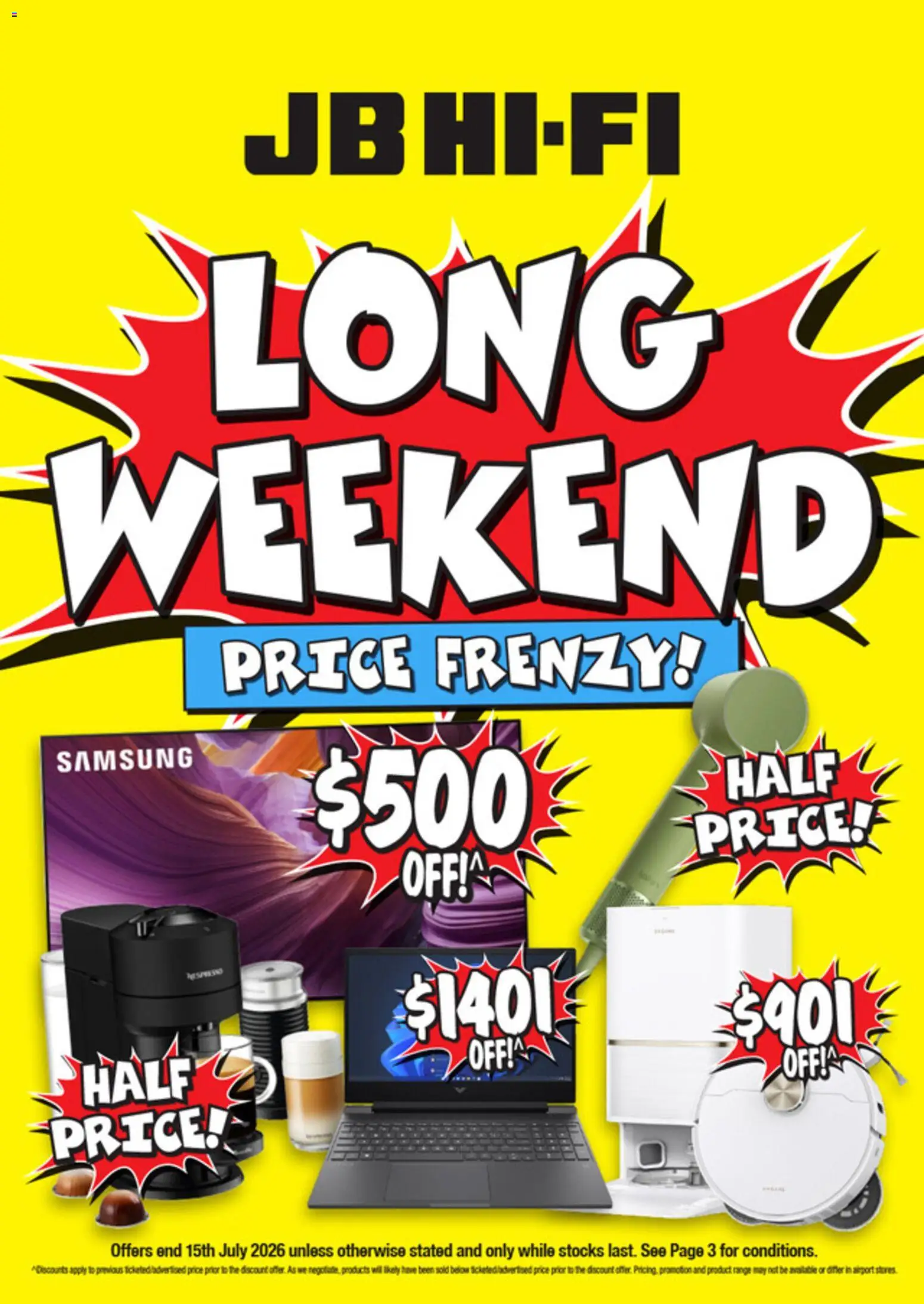 JB Hi-Fi catalogue from 8 Jul 2026 | Page: 1