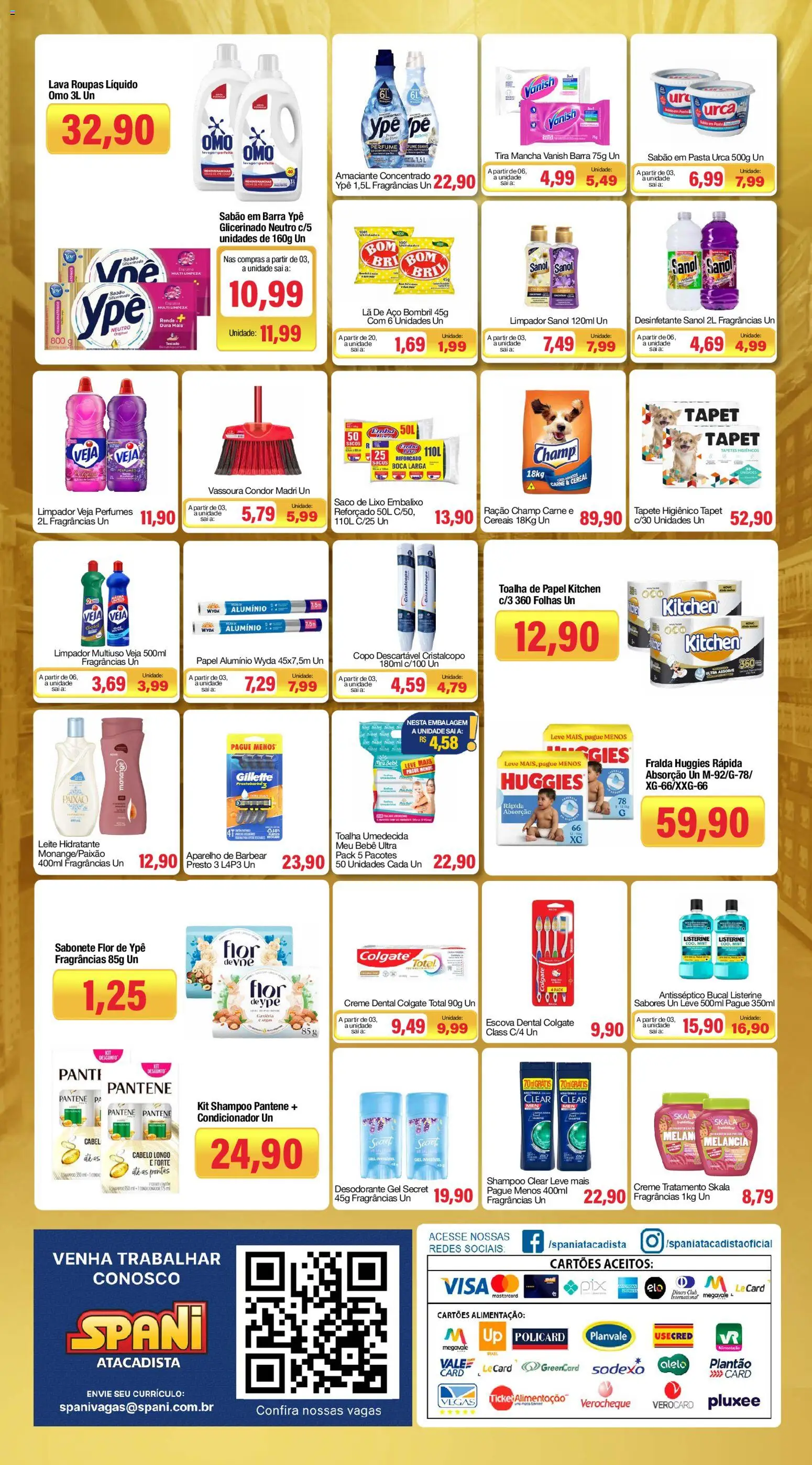 Spani Atacadista Folheto - válido de 01/09/2026 | Página: 4 | Produtos: Melancia, Papel alumínio, Carne, Desinfetante