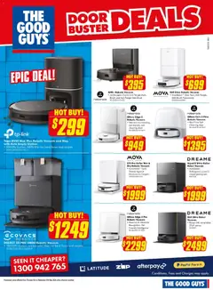 Preview of The Good Guys DBD - valid from 20.05.2026 | Page: 17 | Products: Door, Mop, Brush, Robot