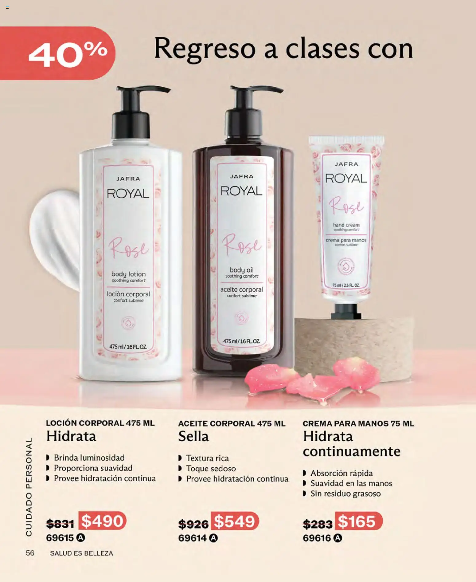 Nuevas ofertas de JAFRA válidas en toda la República Mexicana desde el 01/08/2026. ¡Encuentra las mejores ofertas en JAFRA catálogo! | Página: 56