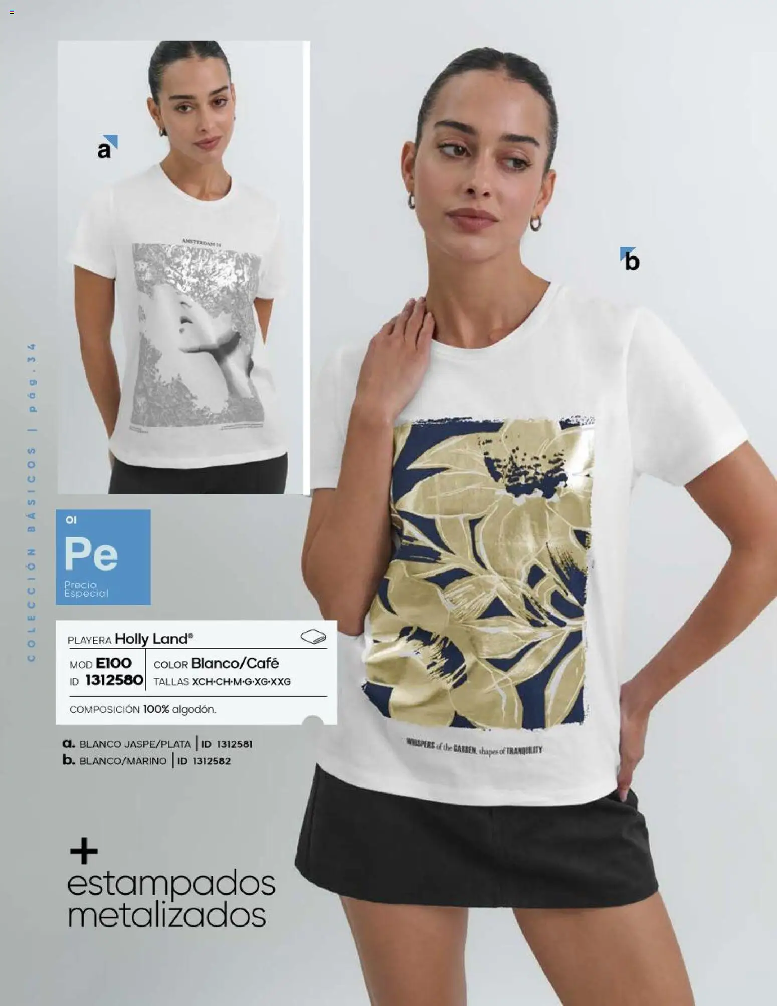 Nuevas ofertas de Price Shoes válidas en toda la República Mexicana desde el 23/07/2026. ¡Encuentra las mejores ofertas en Price Shoes catálogo Básicos! | Página: 34 | Productos: Playera