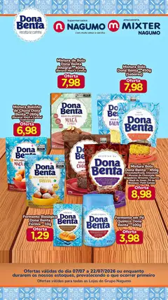 Nagumo ofertas Dona Benta - Pré-Visualização do folheto da loja Nagumo, válido de 07/07/2026