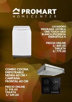 Vista previa de folleto Promart catálogo de la Promart válido desde 06.04.2026 | Página: 5 | Productos: Lavadora, Cocina