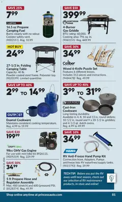 Preview of Princess Auto flyer - 2 Week Sale! from shop Princess Auto valid from Oct 6, 2026 | Page: 87 | Products: Tools, Ridge, Table