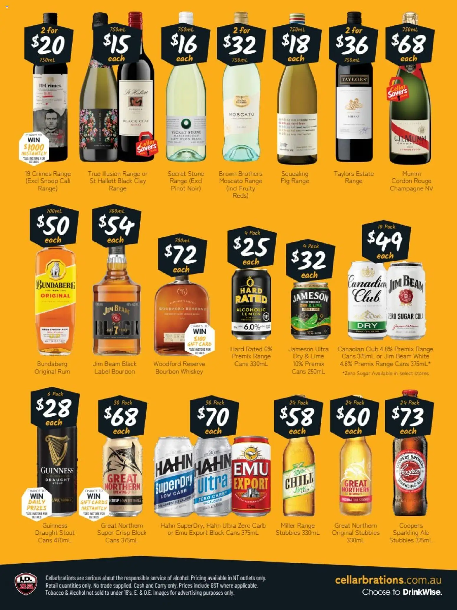 Cellarbrations catalogue NT - 19/10/2026 > weekly / monthly specials | Page: 2