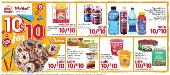 Preview of Giant Eagle weekly ads valid from 08/06/2026