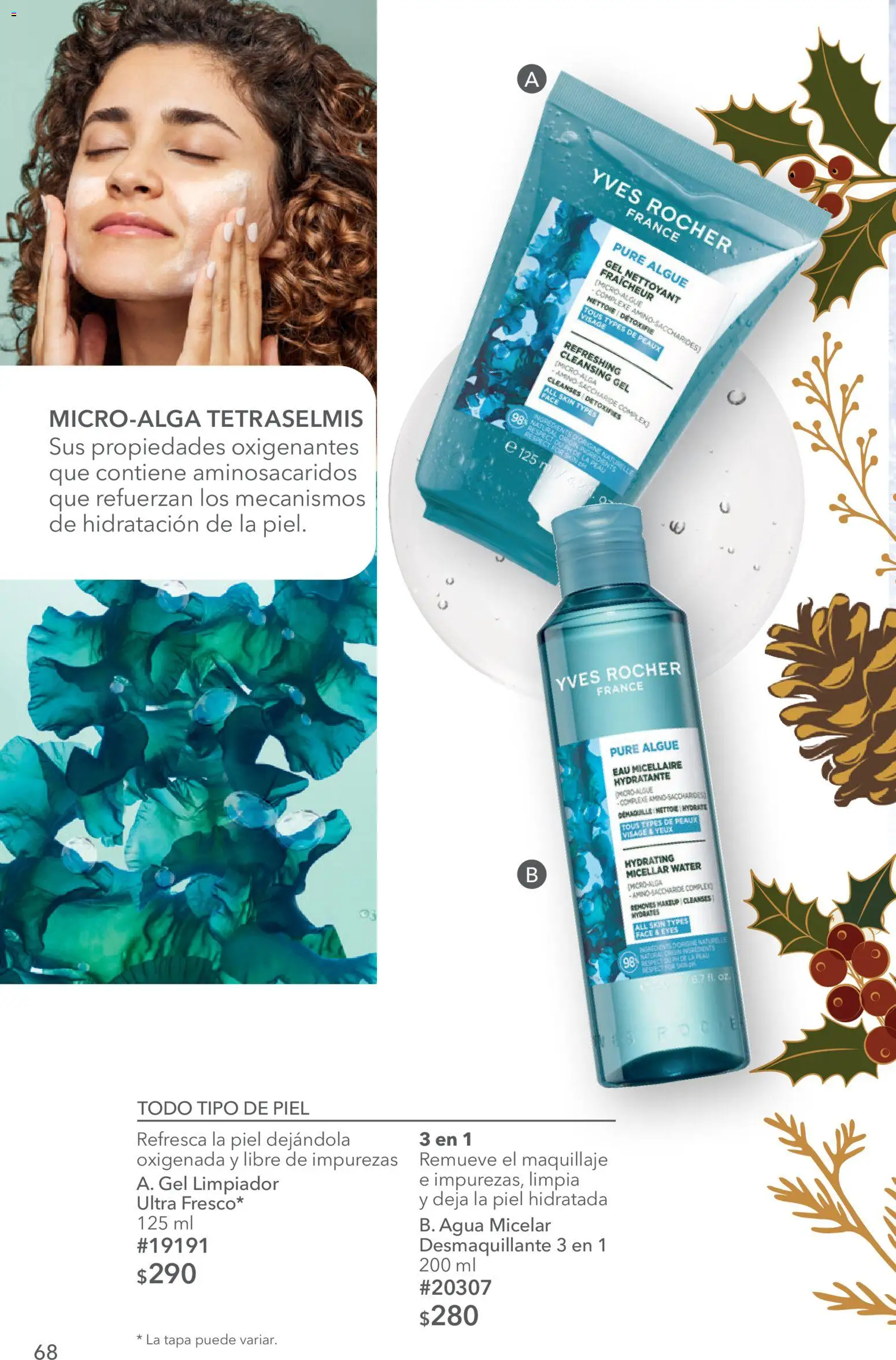 Nuevas ofertas de Yves Rocher válidas en toda la República Mexicana desde el 27/10/2026. ¡Encuentra las mejores ofertas en Yves Rocher campaña 15 2026! | Página: 70