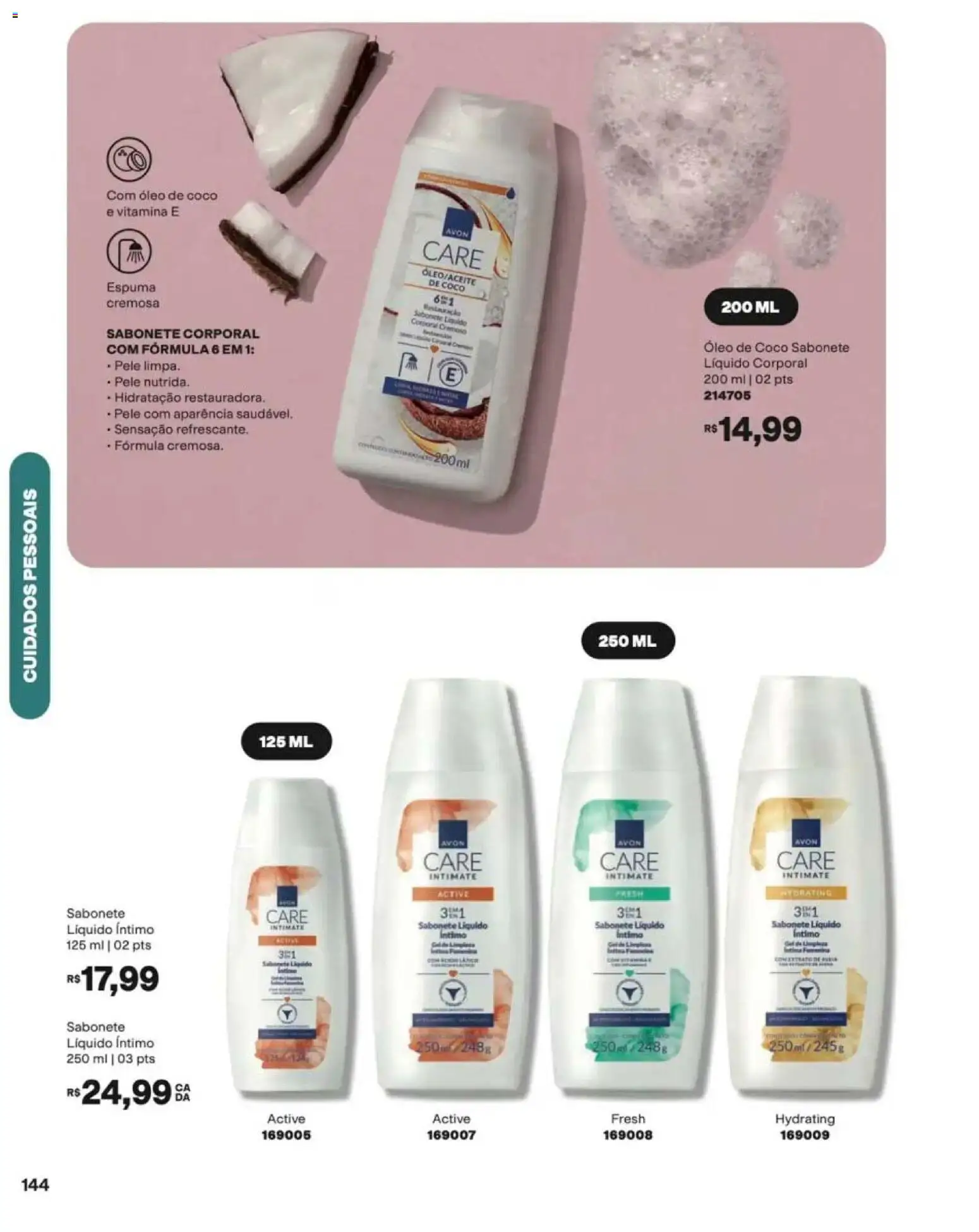 Avon Folheto - válido de 12/10/2026 | Página: 146 | Produtos: Coco, Óleo, Sabonete, Óleo de coco