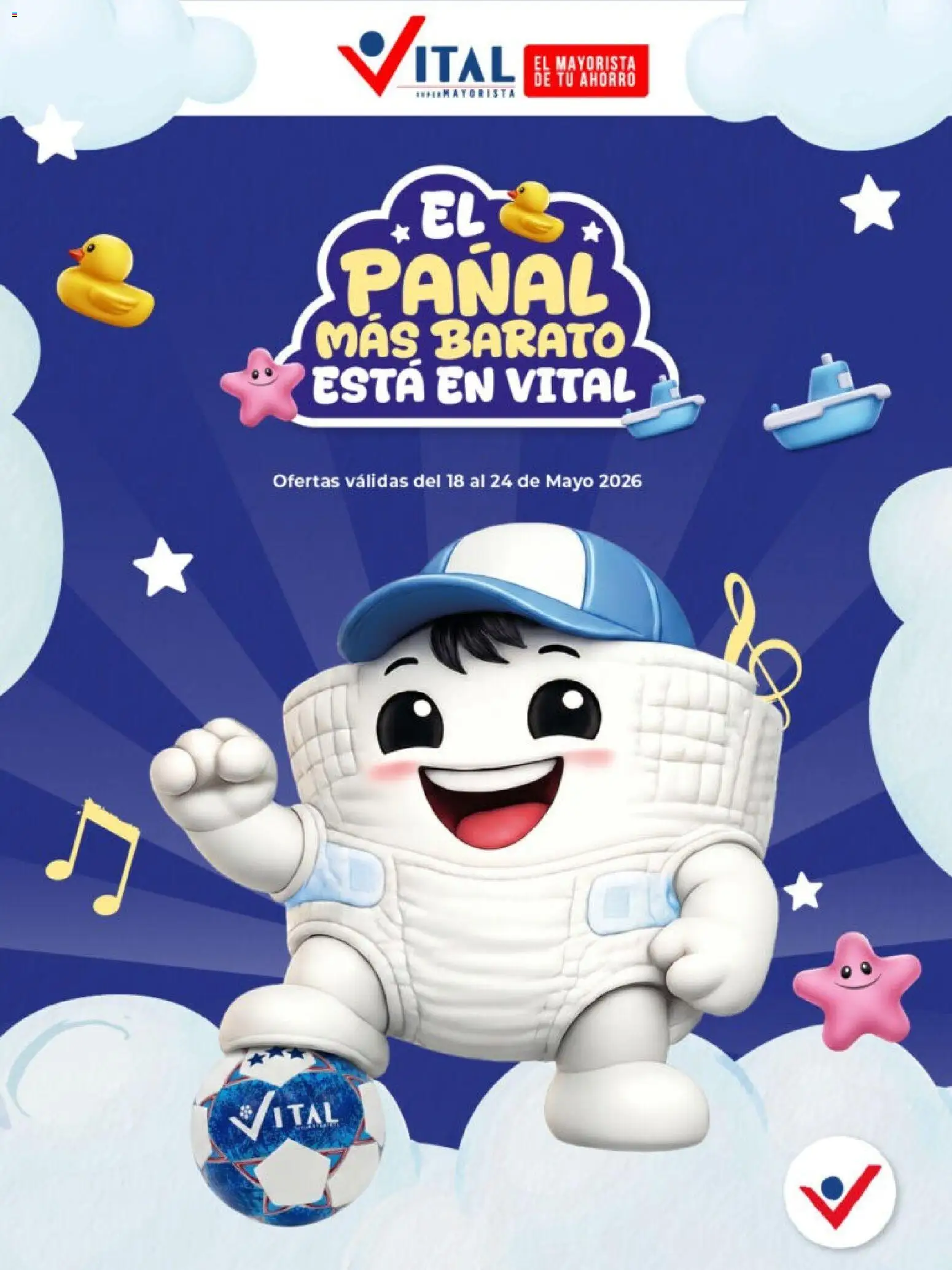 Vital - Especial de pañales │ válido desde el 18.05.2026 | Página: 1
