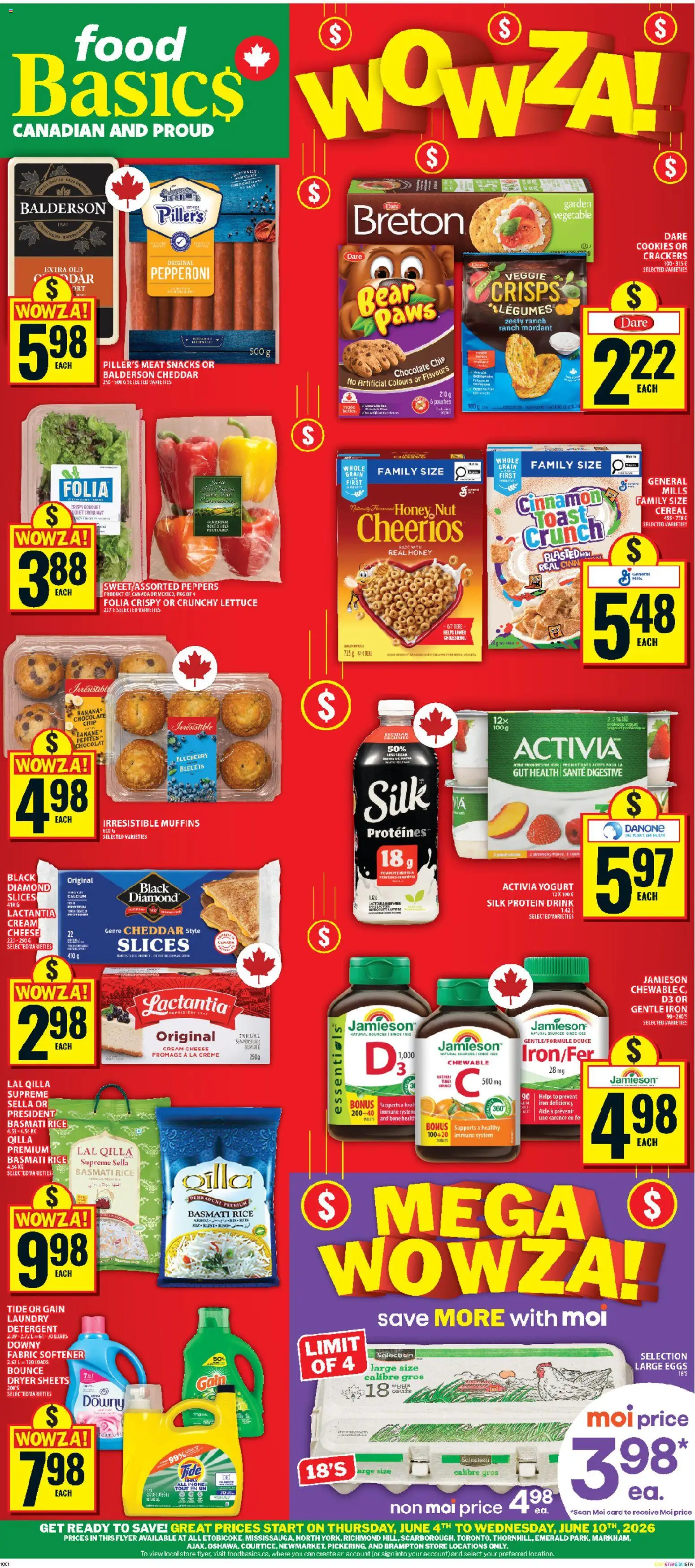 Food Basics flyer valid from 04.06.2026 | Page: 1