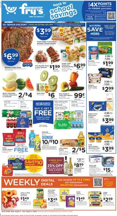 Preview of Fry's Food weekly ads valid from 08/05/2026