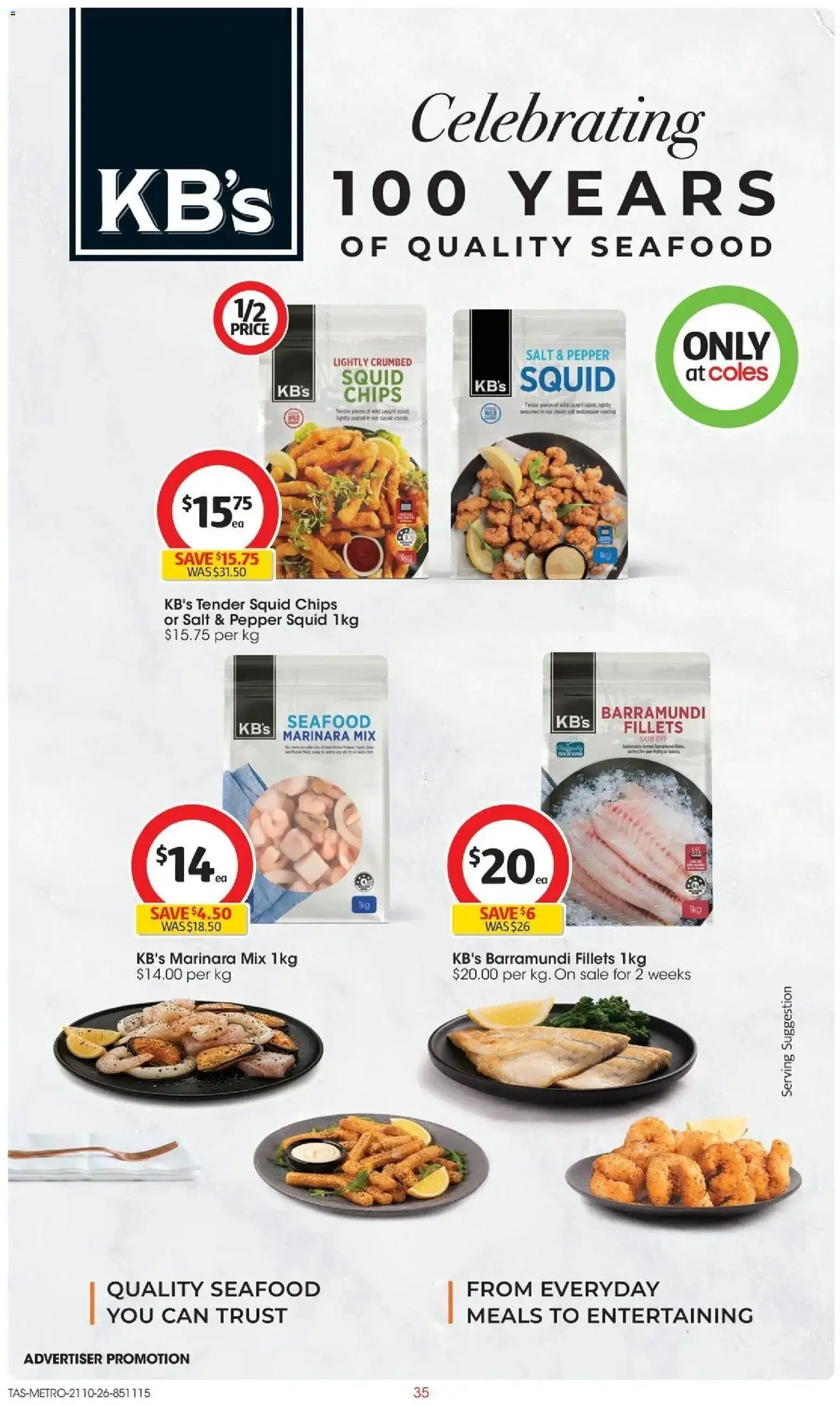 ﻿Coles catalogue valid from 21/10/2026 > Online Australia | Page: 35