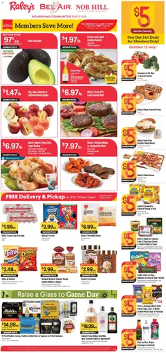 Preview of Raley's weekly ads valid from 10/07/2026