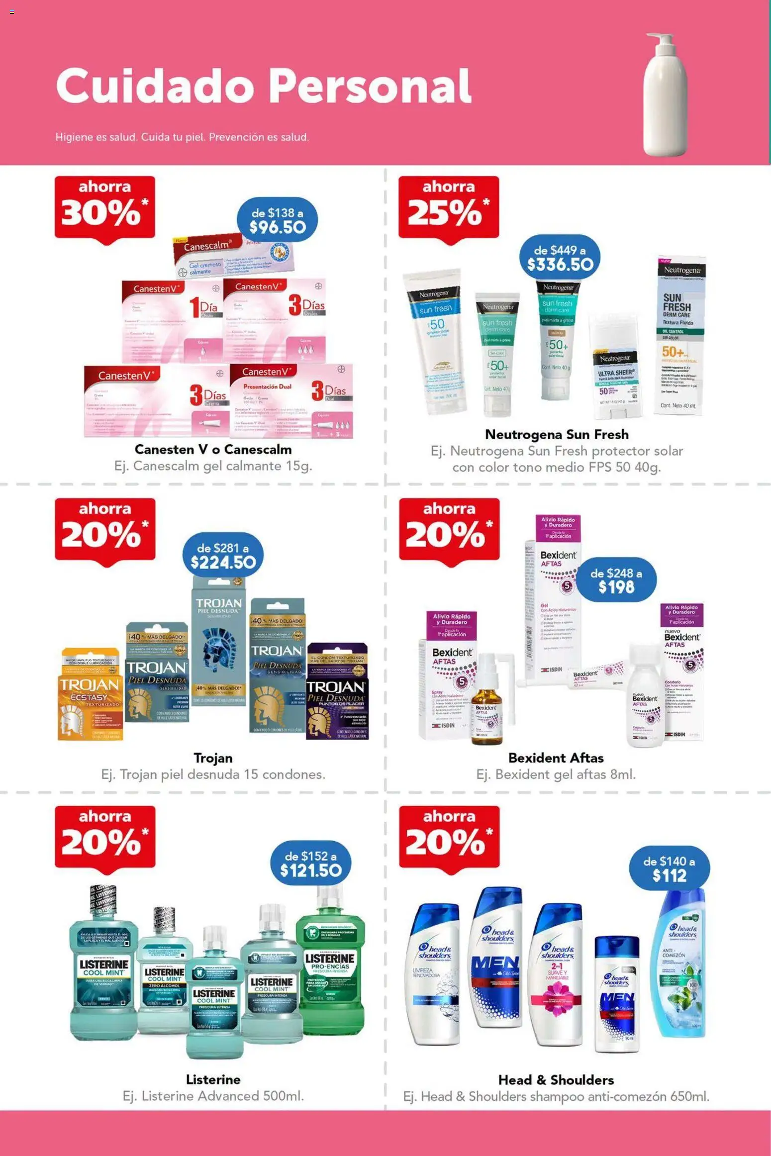 Nuevas ofertas de Farmacia San Pablo válidas en toda la República Mexicana desde el 30/08/2026. ¡Encuentra las mejores ofertas en Farmacia San Pablo catálogo! | Página: 13 | Productos: Shampoo, Alcohol, Té, Head & Shoulders
