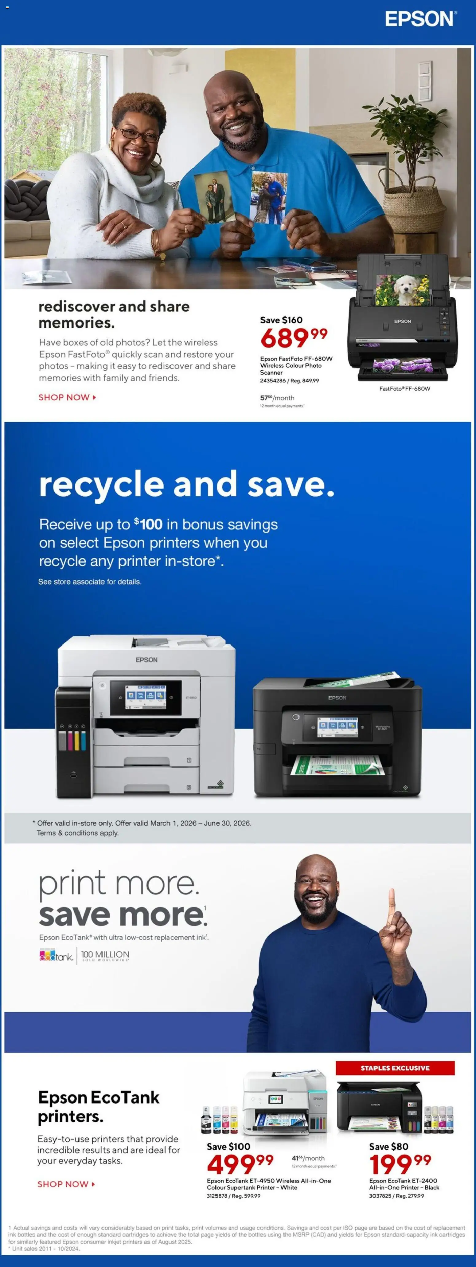 Staples flyer valid from 01.05.2026 | Page: 16 | Products: Printer