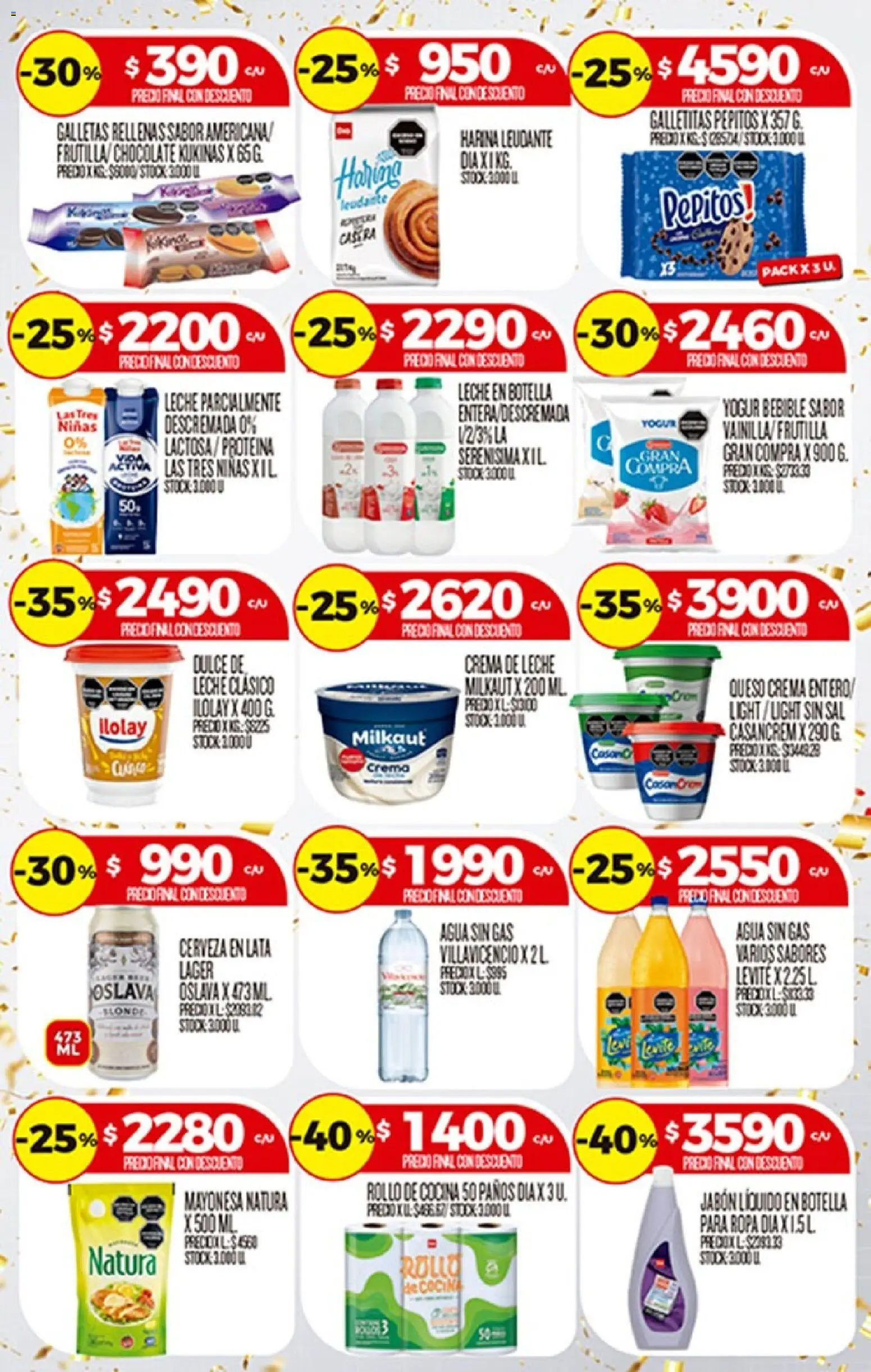 Supermercado DIA Ofertas │ válido desde el 23/09/2026 | Página: 7 | Productos: Mayonesa, Dulce de leche, Queso, Cerveza