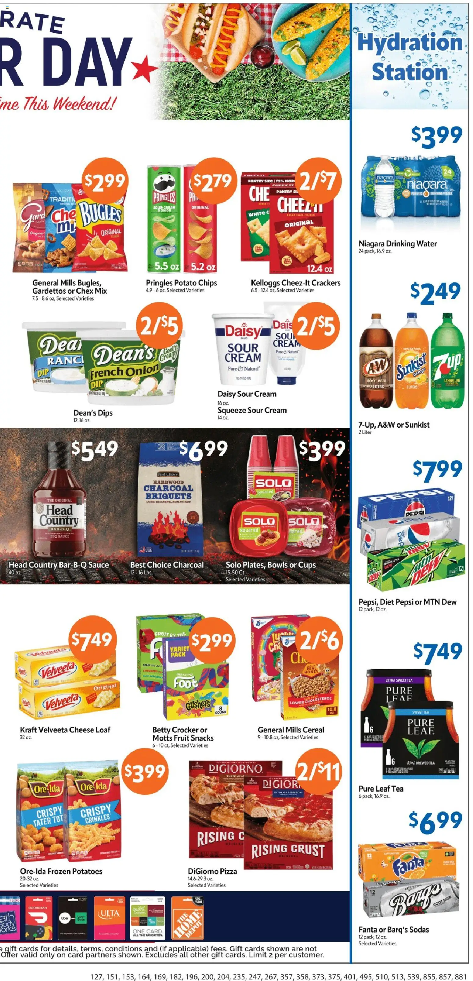 Homeland Weekly Ad - valid from 09/02/2026 | Page: 3 | Products: Crackers, Potatoes, Sauce, Fanta