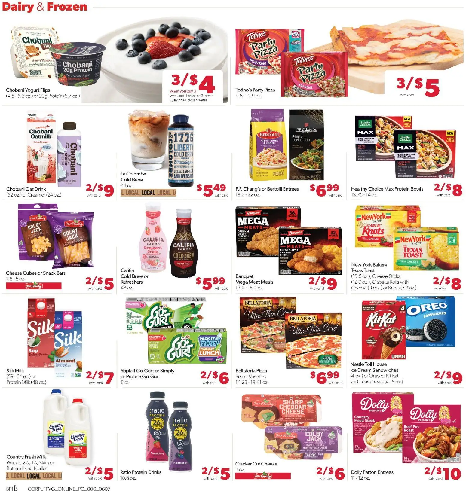 Family Fare Weekly Ad - valid from 07.06.2026 | Page: 10 | Products: Bakery, Yogurt, Coffee, Beef