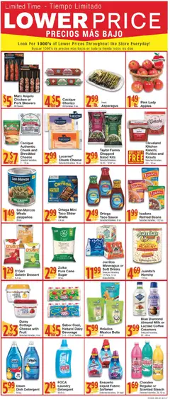 Preview of United Supermarkets weekly ads valid from 13.05.2026 | Page: 3 | Products: Kale, Coffee, Fabric softener, Cottage cheese