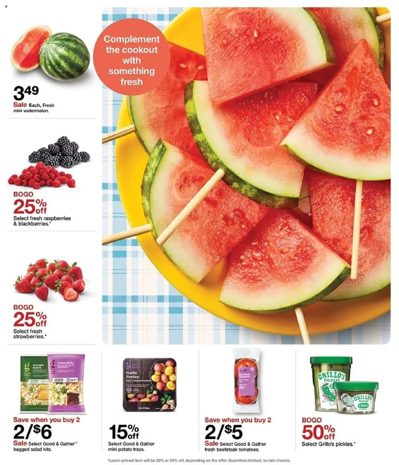 Target Weekly Ad - valid from 17.05.2026 | Page: 11 | Products: Salad, Garlic
