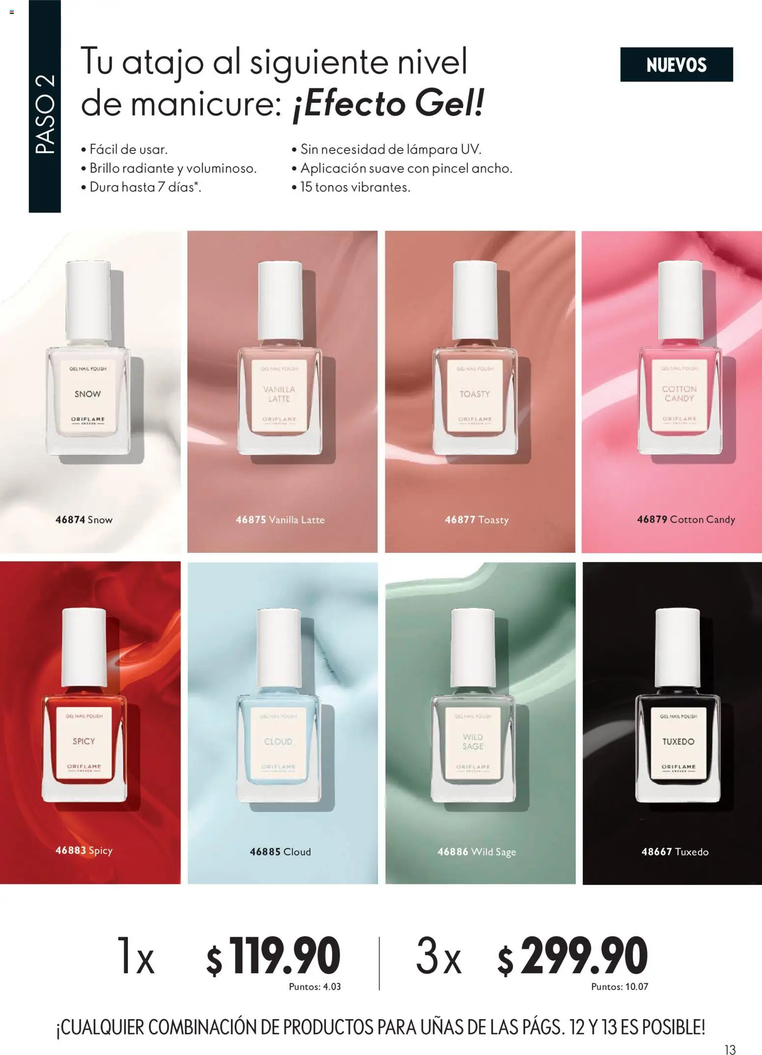 Nuevas ofertas de Oriflame válidas en toda la República Mexicana desde el 22/08/2026. ¡Encuentra las mejores ofertas en Oriflame campaña 12 2026! | Página: 13 | Productos: Pincel, Brillo, Radiante, Lámpara