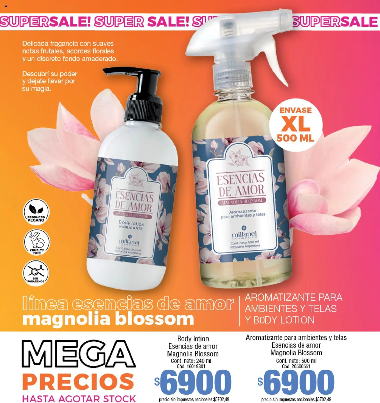 Millanel - Catálogo │ válido desde el 20/07/2026 | Página: 118 | Productos: Body, Fragancia, Esencias