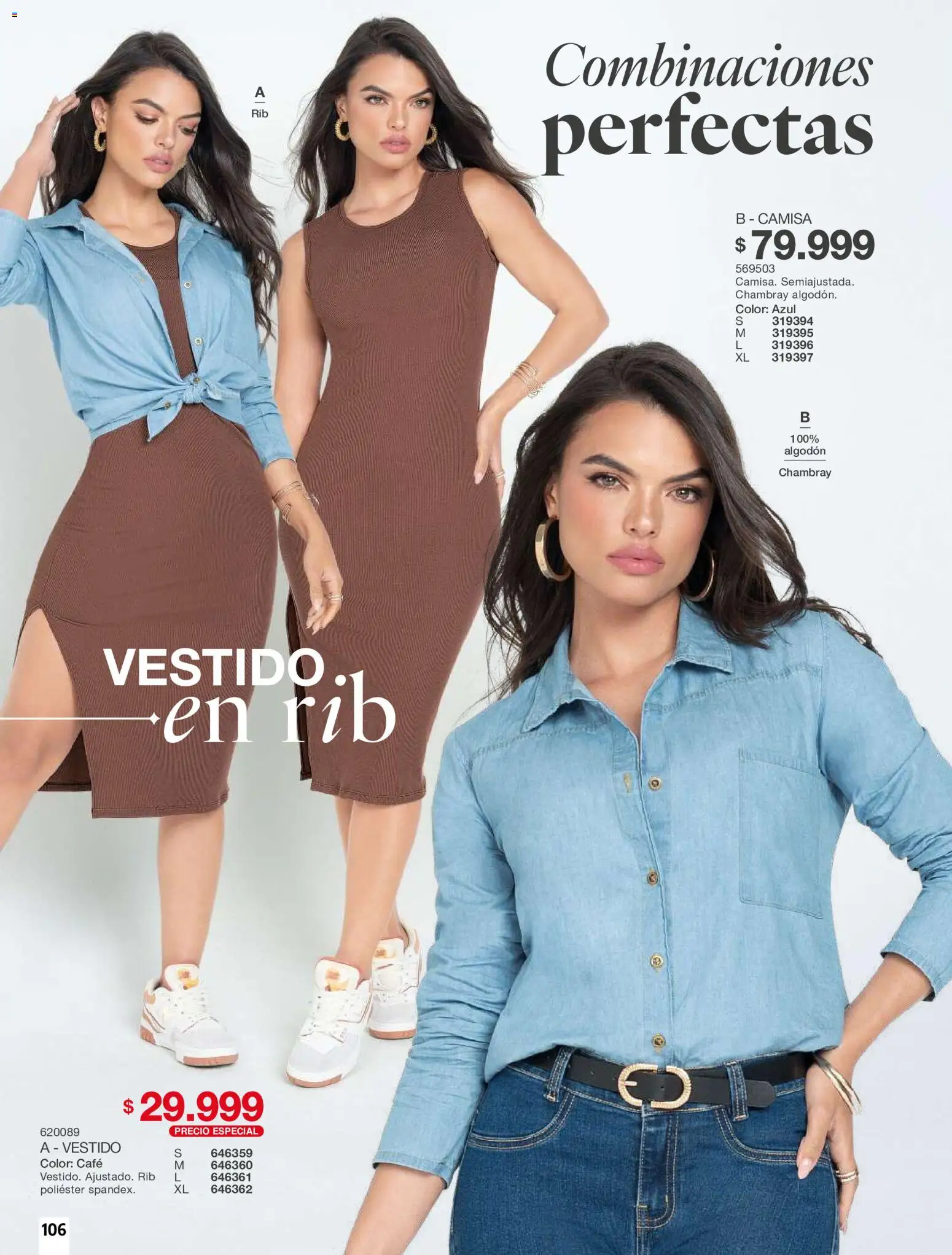 Carmel revista - valida desde el 01/07/2026 | Página: 106 | Productos: Algodón, Vestido, Camisa, Café