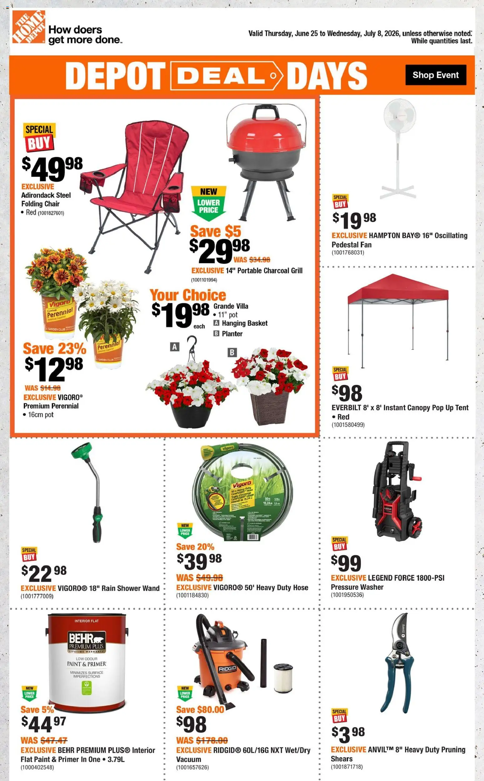 Home Depot flyer valid from Jun 25, 2026 | Page: 1
