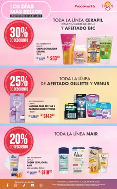 Vista previa de Del Sol y Woolworth catálogo, nuevo folleto de la tienda, válido en México a partir del 14.05.2026 | Página: 13