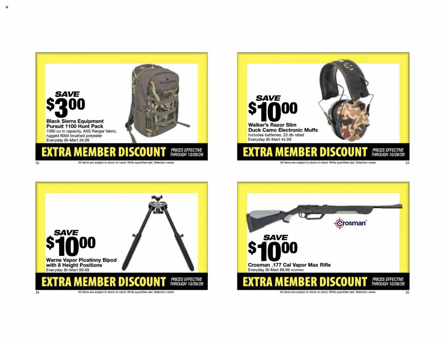 Bi-Mart Extra Member Discount Book - valid from 10/13/2026 | Page: 10