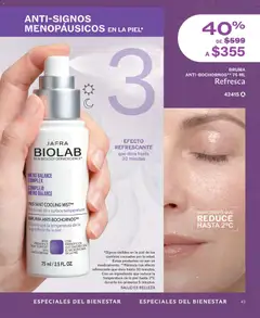 Vista previa de BRUMA ANTI-BOCHORNOS** 75 ML, Refresca, nuevo folleto de la tienda, válido en México a partir del 01/08/2026 | Página: 43 | Productos: Bruma