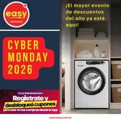 Vista previa Easy - Cyber Monday aviso válido desde el 22/10/2026