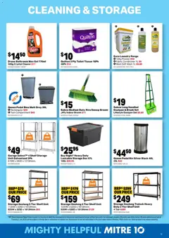 Preview of Mitre 10 Built For Dad - valid from 12/08/2026 | Page: 10 | Products: Shelf, Toilet, Powder, Cleaner