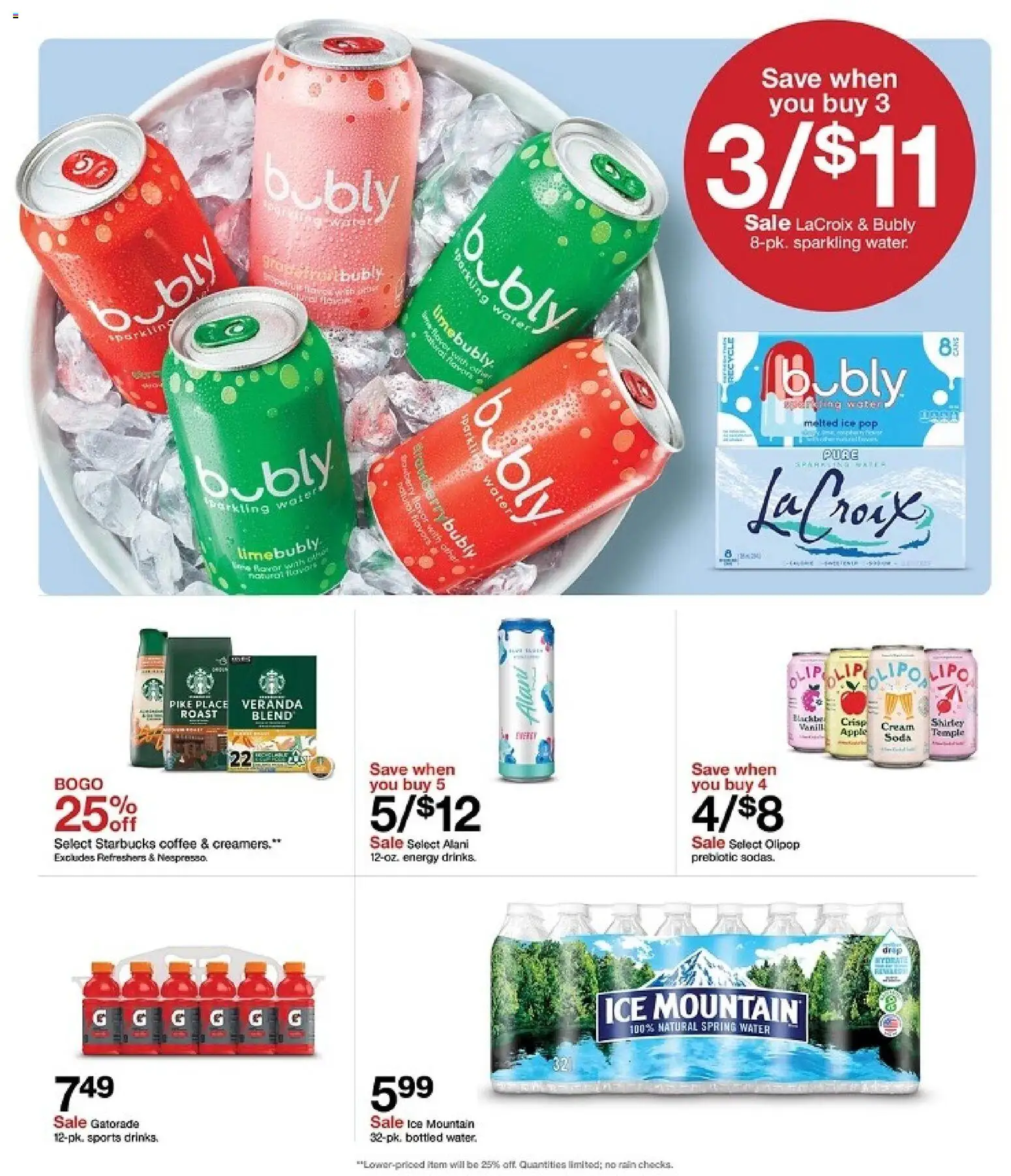 Target Weekly Ad - valid from 17.05.2026 | Page: 14 | Products: Coffee, Cream, Water