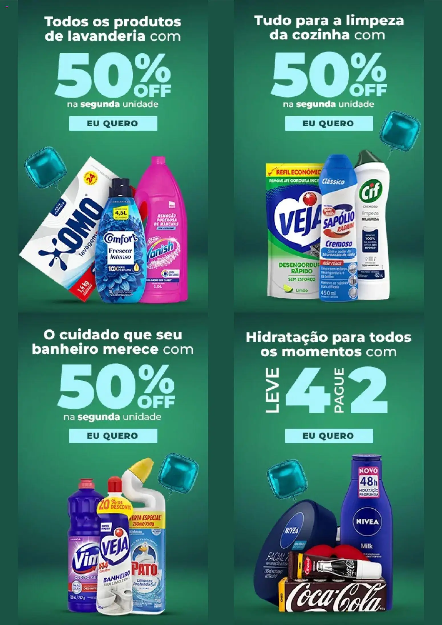 Pão de Açúcar Folheto - válido de 24/08/2026 | Página: 2 | Produtos: Cloro, Pato